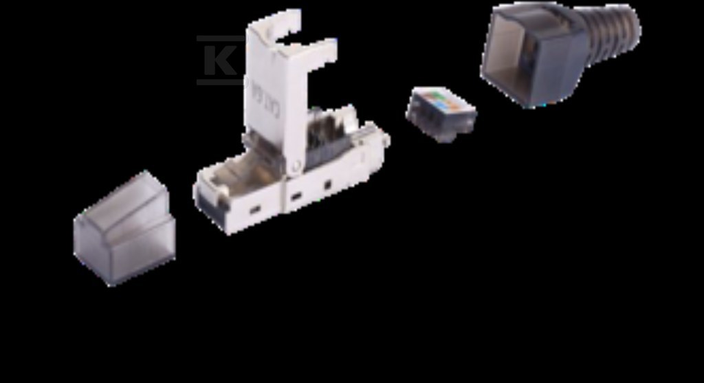 RJ45 plug cat. 6A STP (toolless) - CCAS-RJ6A-STP-TL